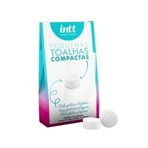 Kit com 10 Toalhas Higiênicas Compactas
