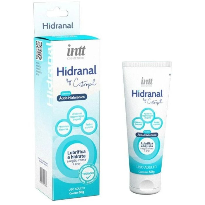 Hidranal Lubrificante Hidratante Anal com Ácido Hialurônico 50g By Castropil