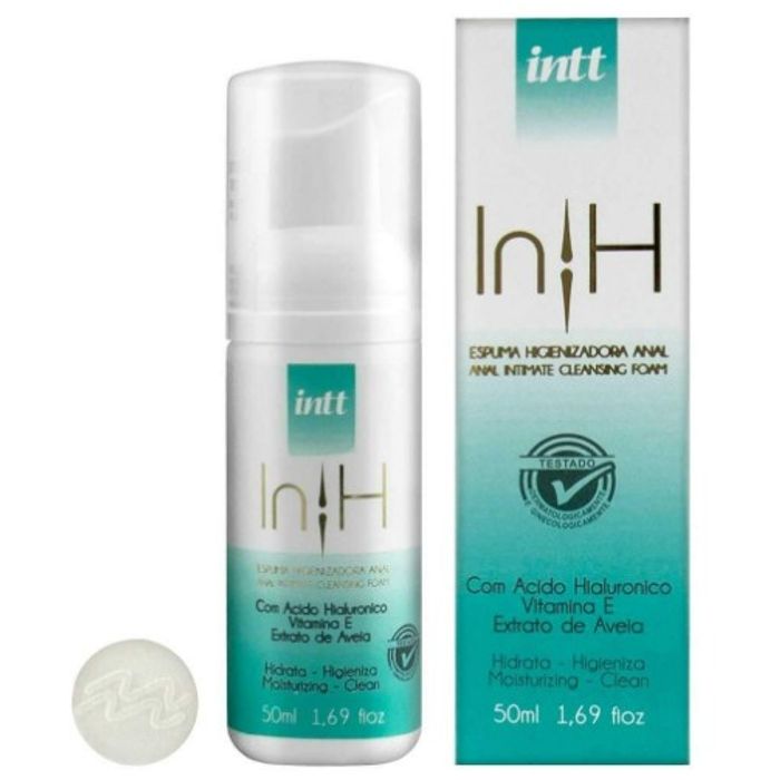 Espuma Higienizadora Anal In-H 50 ml com Toalha Desidratada