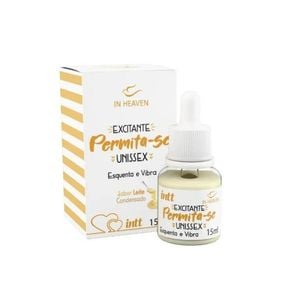 Permita-se Excitante Esquenta e Vibra (Leite condensado) 15ml