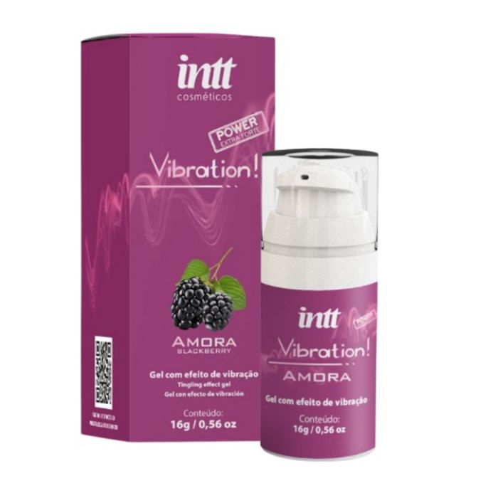 Vibration - Vibrador Power Líquido Beijável Amora 17ml