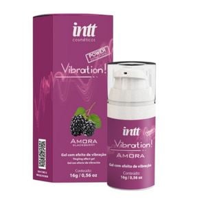 Vibration - Vibrador Power Líquido Beijável Amora 17ml