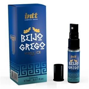 Beijo Grego - Excitante Anal Refrescante com Vibrações. Sabor Menta