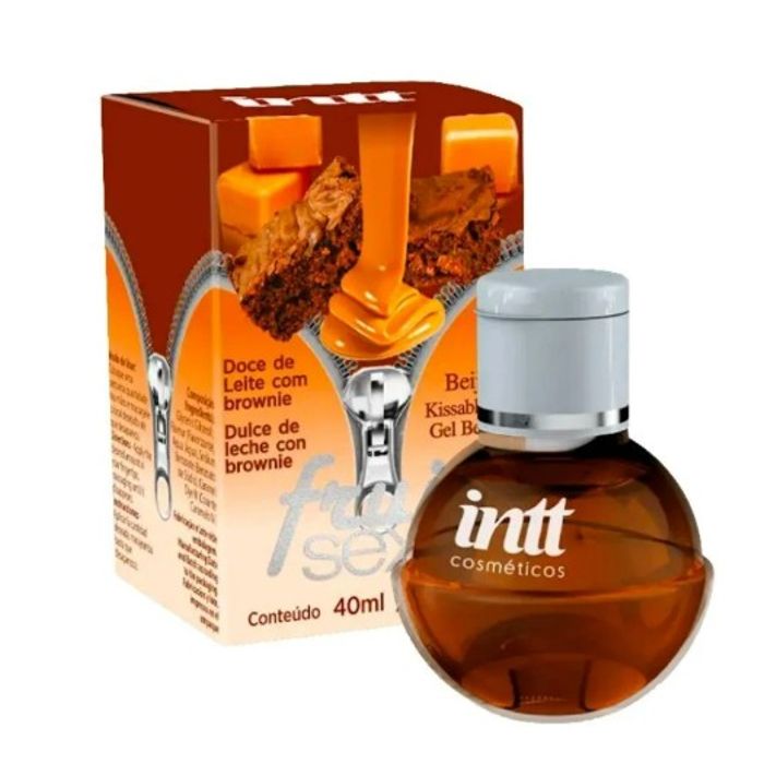 Gel Comestível Fruit Sexy Doce de Leite com Brownie 40m