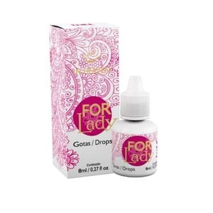 For Lady Excitante Feminino Beijável 8ml