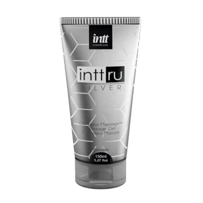 Intt Ru Silver - Gel para Massagem e Lubrificante 150ml