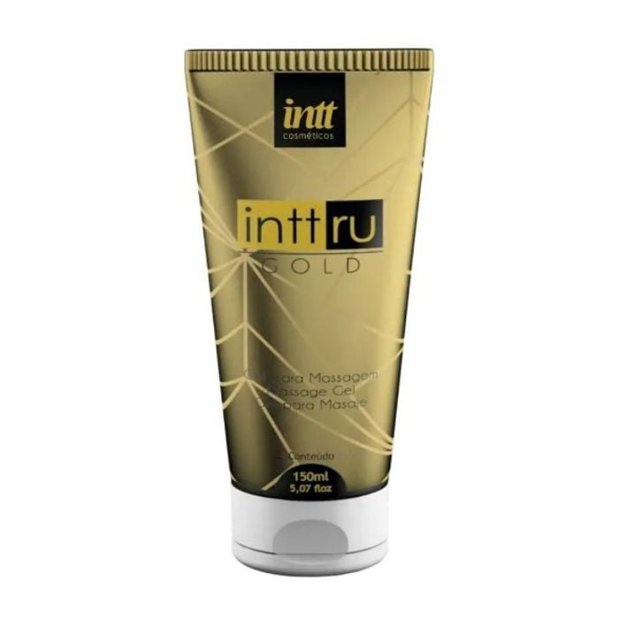 Intt Ru Gold - Gel para Massagem e Lubrificante 150ml