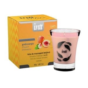 Vela Beijável Pêssego (Copo de Vidro) 30g
