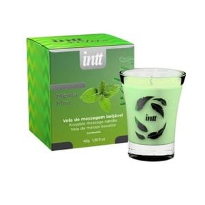 Vela Beijável Menta (Copo de Vidro) 30g