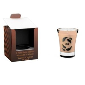 Vela Beijável Chocolate (Copo de Vidro) 30g