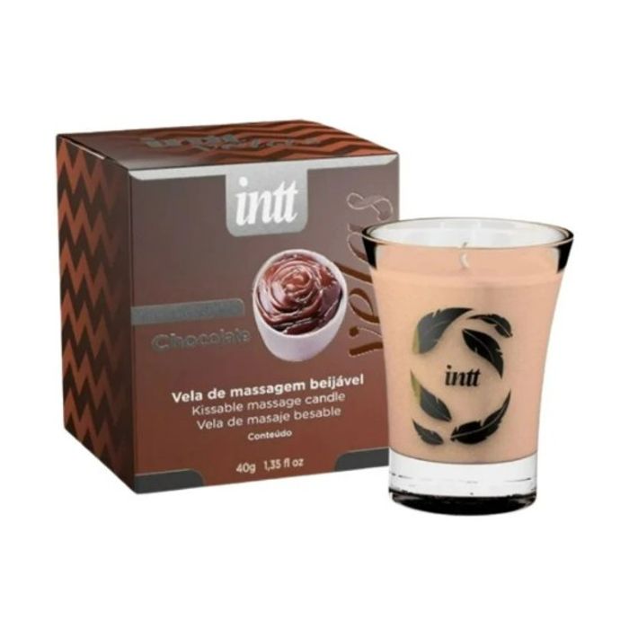 Vela Beijável Chocolate (Copo de Vidro) 30g