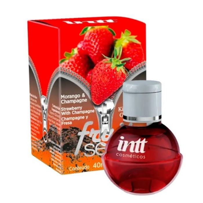 Gel Comestível Fruit Sexy Morango com Champagne 40ml