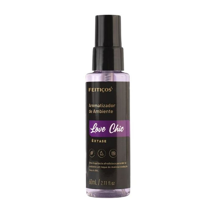 Aromatizador de Ambiente - Love Chic - Êxtase - 60ml