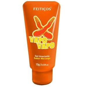 Vapo Vapo Gel Lubrificante Beijável (Sabor Morango) 15g