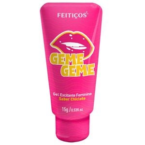 Geme Geme Gel Excitante Feminino (Sabor Chiclete) 15g
