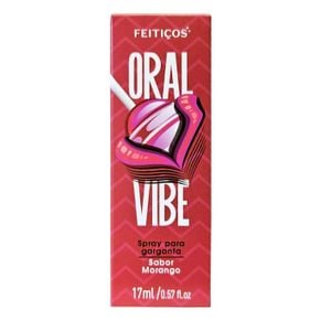 Oral Vibe Morango – Spray para garganta