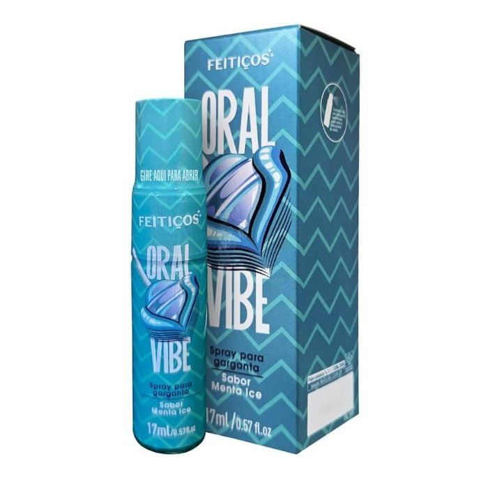 Oral Vibe Menta Ice – Spray para garganta