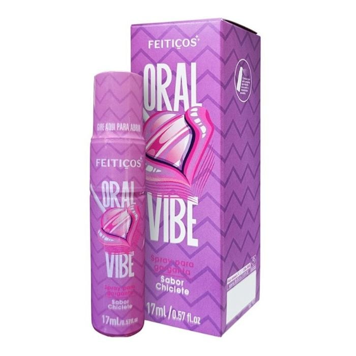 Oral Vibe Chiclete – Spray para garganta