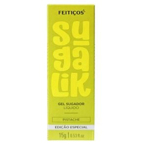 Sugalik - Sugador Líquido - Sabor Pistache - 15g