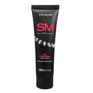 SM - Gel Lubrificante - Controle de Orgasmo - Morango & Chantilly - Cosmetic BDSM Experience - 60g