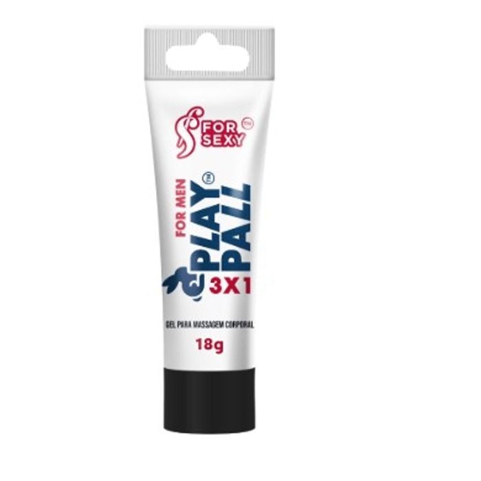 Play Pall Excitante e Prolongador Masculino 18g