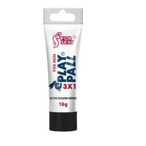 Play Pall Excitante e Prolongador Masculino 18g