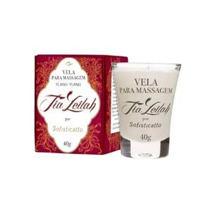 Vela para Massagem Sensual Tia Leilah Ylang Ylang 40g