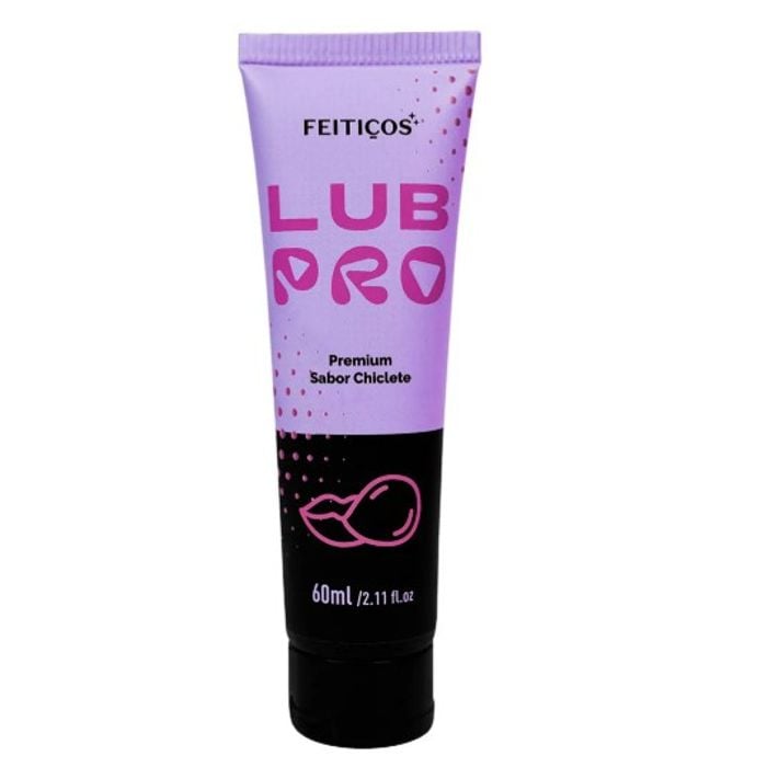 LubPro Sabor Chiclete - Gel Lubrificante Premium - 60ml