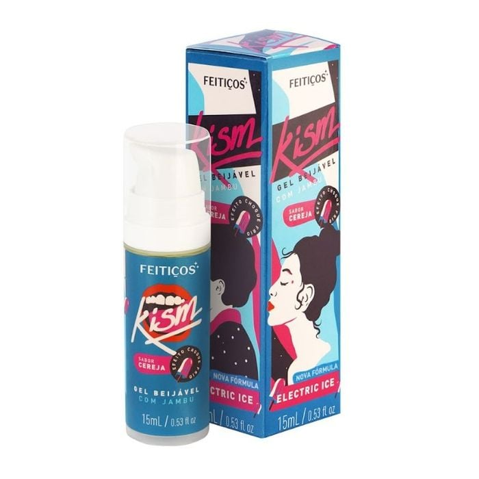 KISM - Gel Beijável com Jambu - Sabor Cereja - Electric Ice 15ml