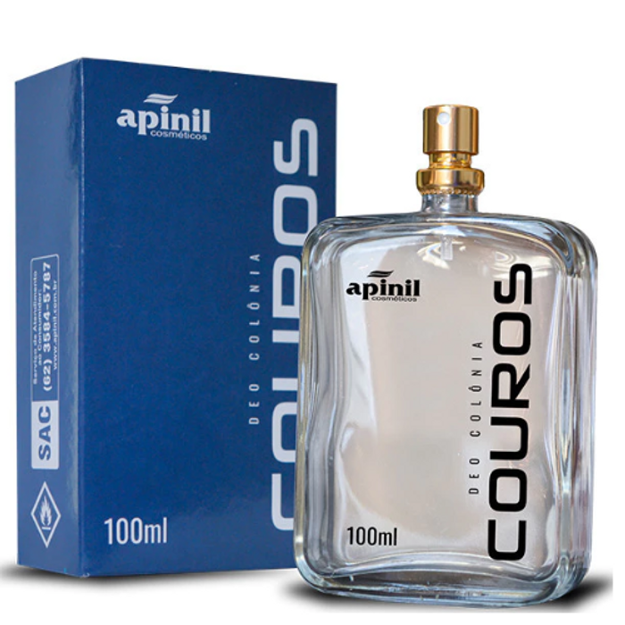 Deo Colônia Couros 100ml (perfume masculino)