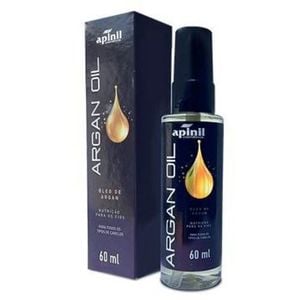 Argan Oil 60ml - Reparador de Pontas, Nutrição para os Fios