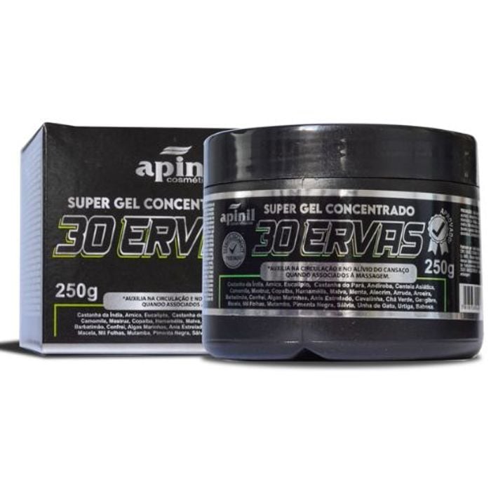 Super Gel Concentrado 30 Ervas 250g (Arnica Extra Forte)