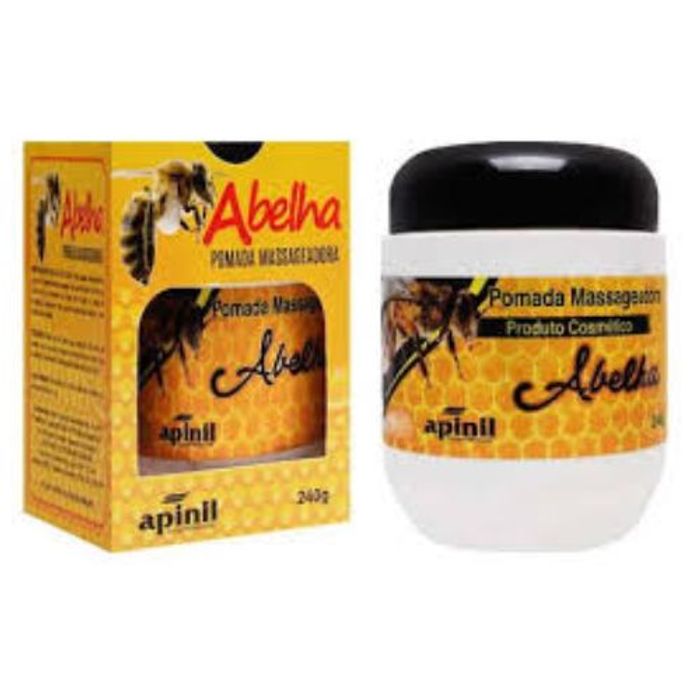 Pomada Massageadora Abelha 240g