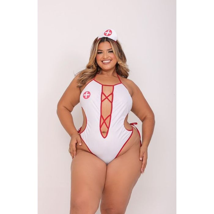 Fantasia Personalizada Médica Plus Size
