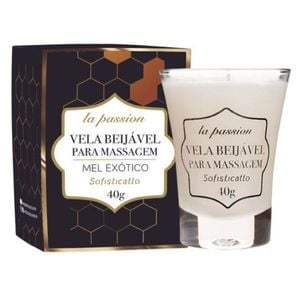 Vela Beijável Mel Exótico 40g