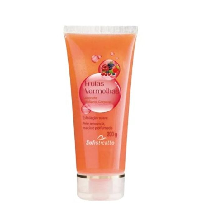 Sabonete Esfoliante Frutas Vermelhas 200g