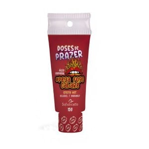 Pega Fogo Cabaré - Gel Comestível Morango Hot 15g
