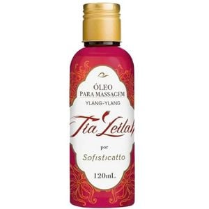 Óleo para Massagem Sensual Tia Leilah Ylang Ylang 120ml