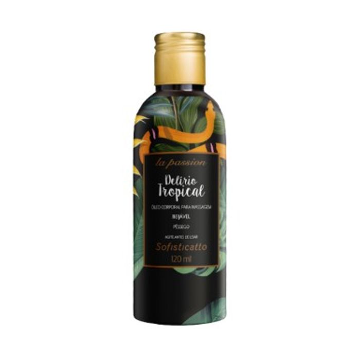 Óleo Beijável para Massagem Delírio Tropical 120ml