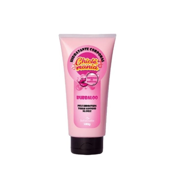 Hidratante Corporal Chiclé Mania Bubbaloo 180g