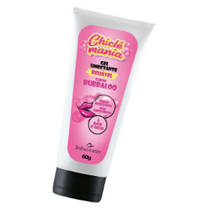 Chiclé Mania Lubrificante Beijável Sabor Bubbaloo 60g