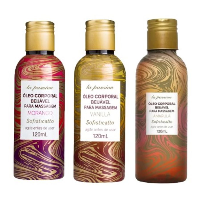 Óleo de Massagem Beijável 120ml