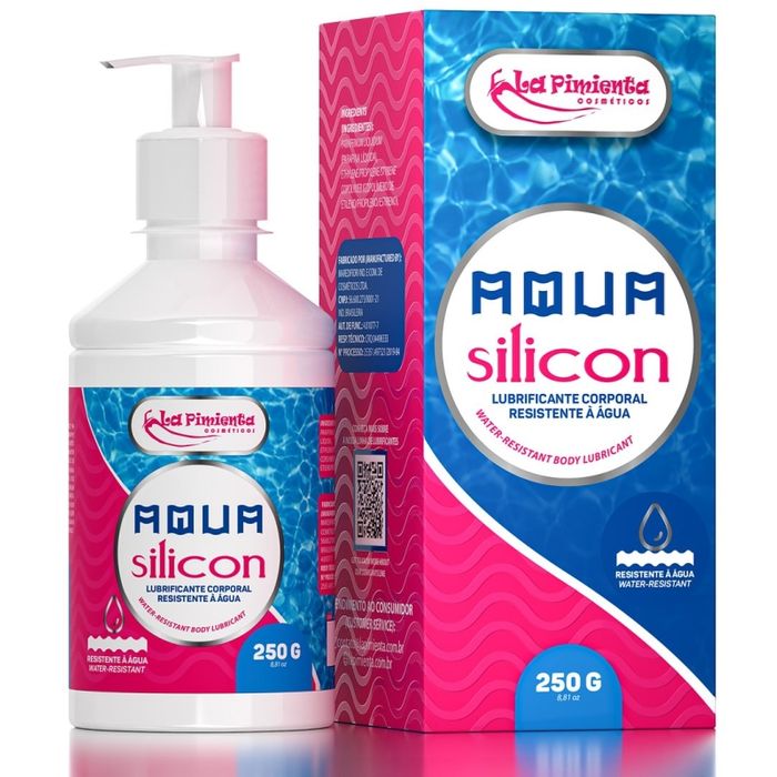 Aqua Silicon Big Lubrificante Siliconado (Resistente a água) 250g
