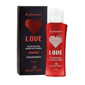 Gel Comestível Love / Óleo para Massagem (Beijável) 30ml
