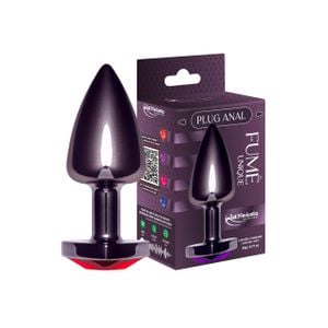 Plug Anal Unique Fumê Coração