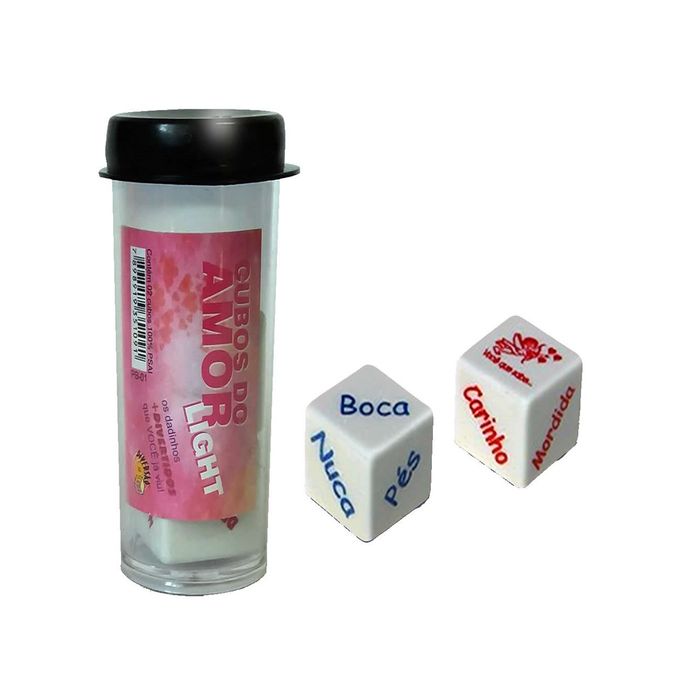 Cubos do Amor Light - Jogo com 2 Dados