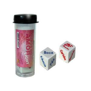 Cubos do Amor Light - Jogo com 2 Dados