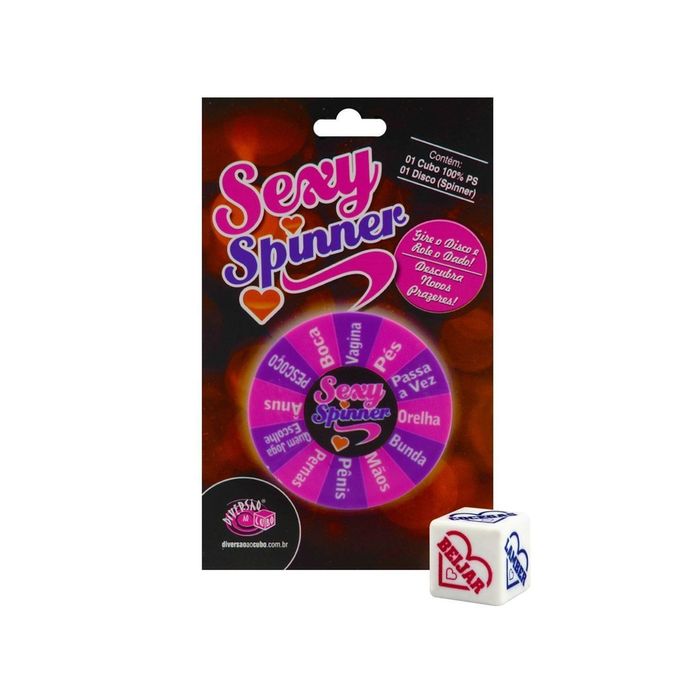 Jogo Sexy Spinner (Roleta + Dado)