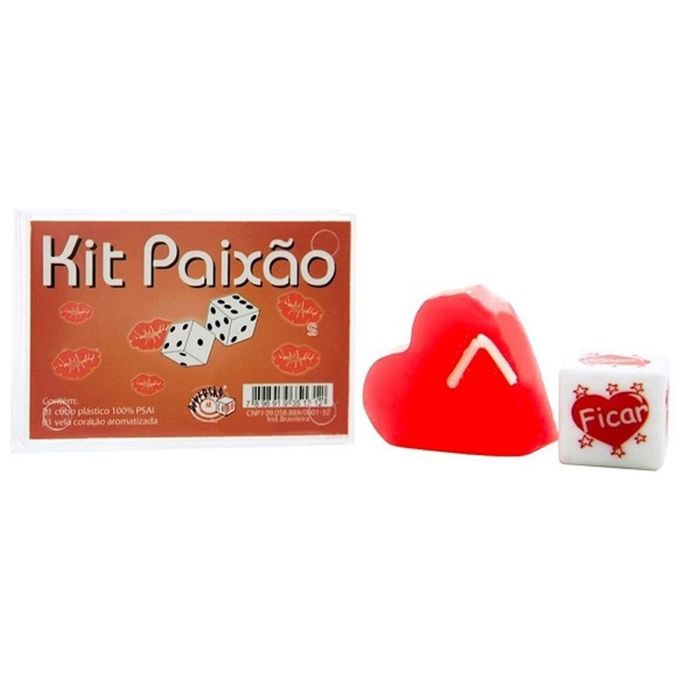 Kit Paixão (Vela e Dado)
