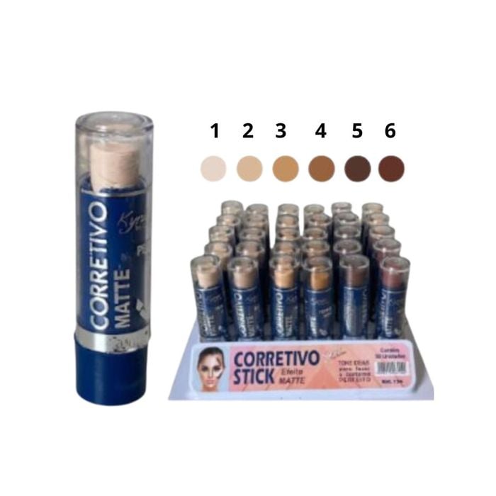 Corretivo Facial Stick Bastão 3g